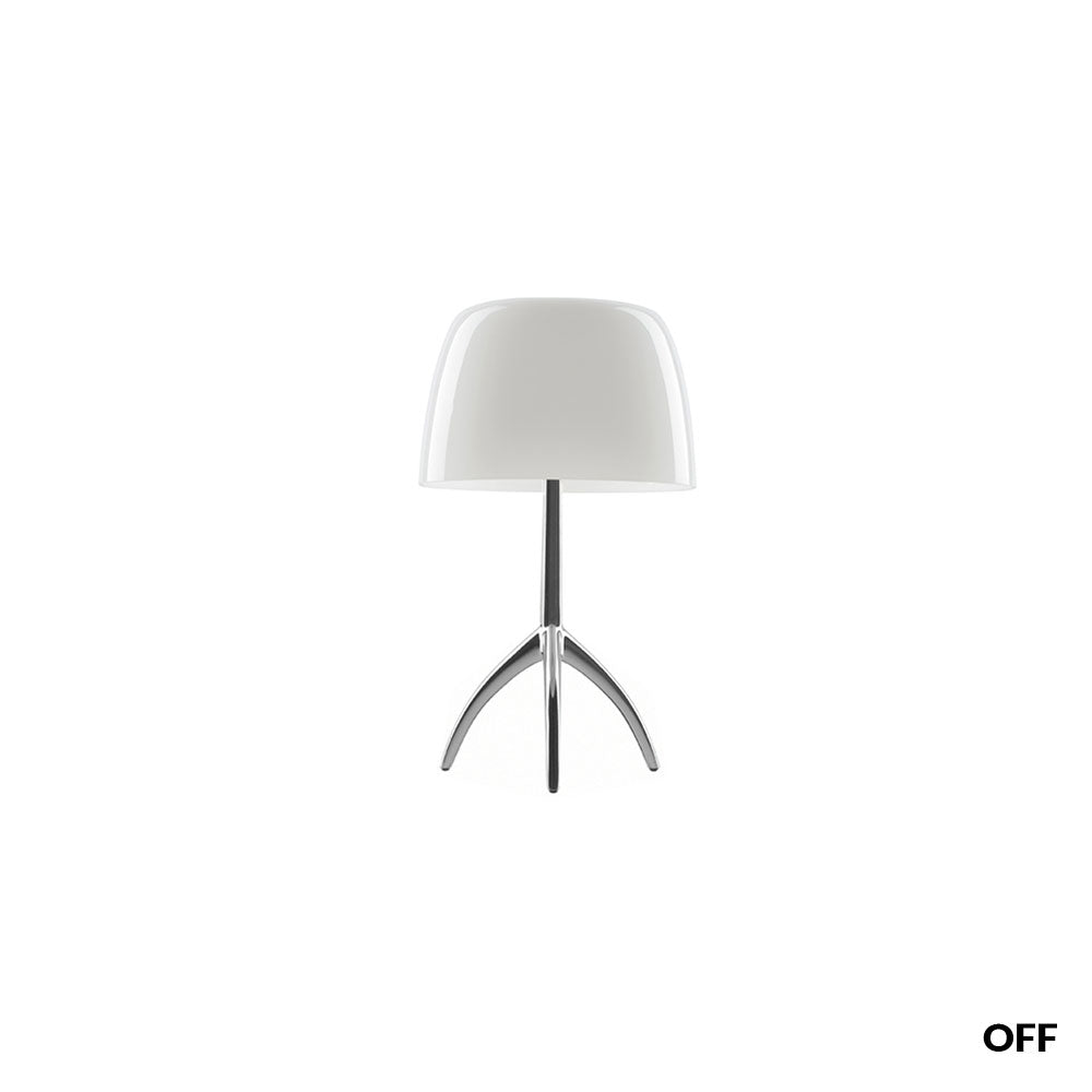 Foscarini - Tischleuchte Lumiere Piccola Tavolo Aluminium