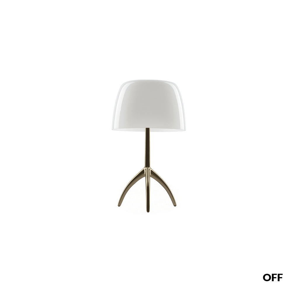 Foscarini - Tischleuchte Lumiere Piccola Tavolo Champagner