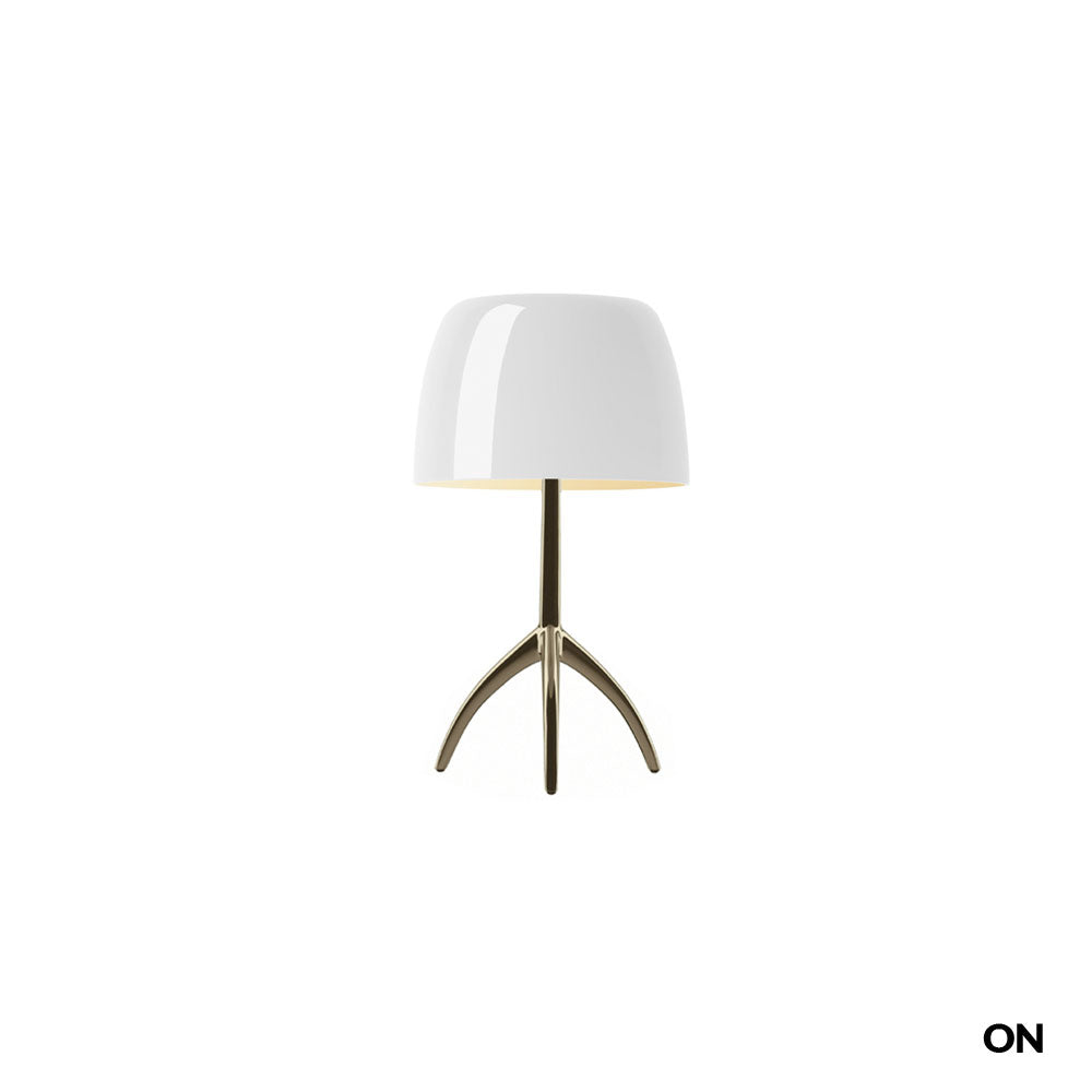 Foscarini - Tischleuchte Lumiere Piccola Tavolo Champagner