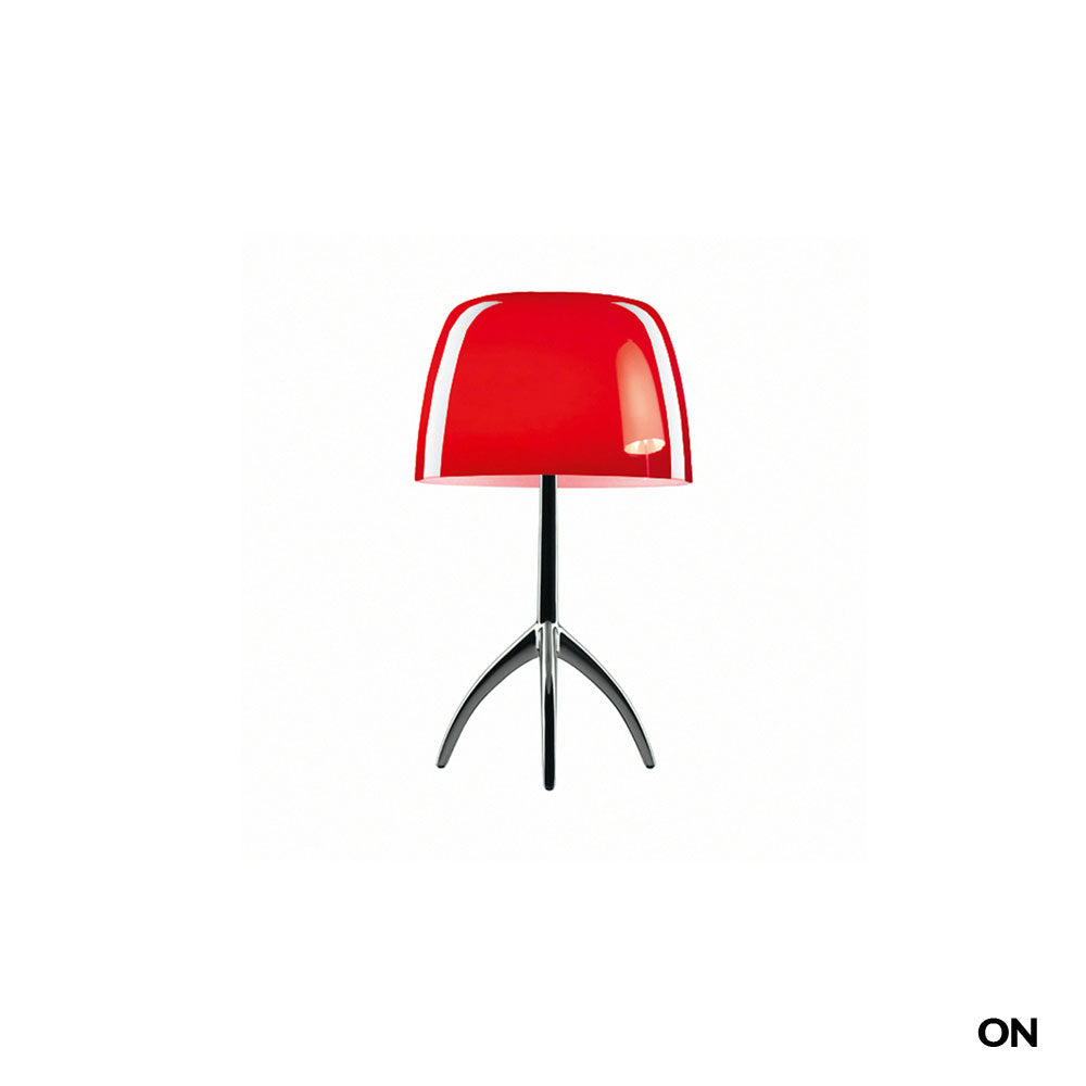 Foscarini - Tischleuchte Lumiere Piccola Tavolo Chrom Schwarz