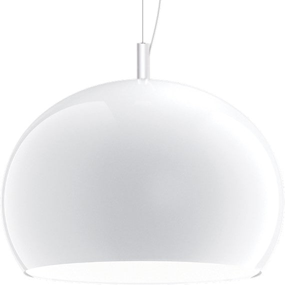 Fratelli Guzzini Pendelleuchte Zurigo 1966 Weiss