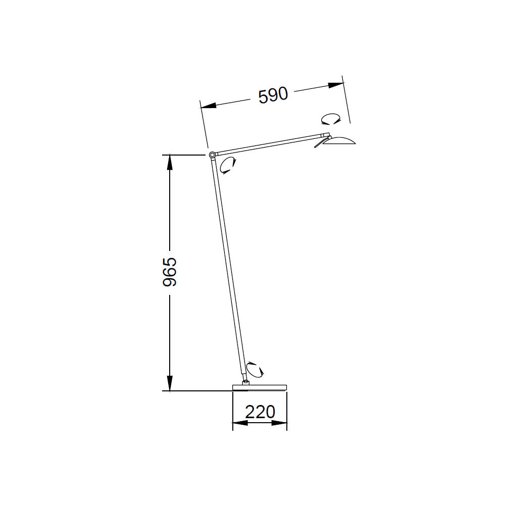 Knapstein Germany - Leseleuchte 41.946 LED