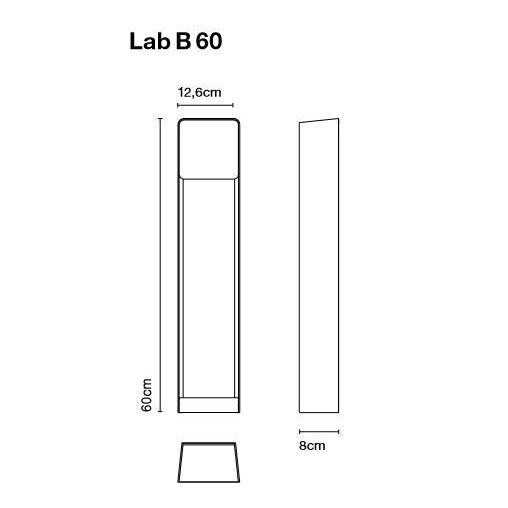 Marset - Wegeleuchte Lab B 60