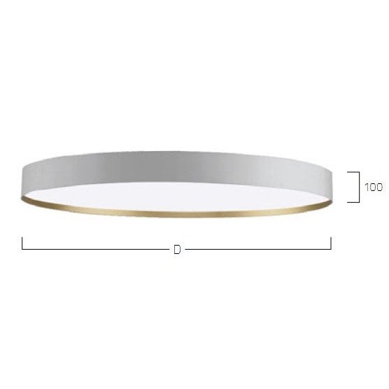 Lightnet - Deckenleuchte Basic Déco Surface A4 LED