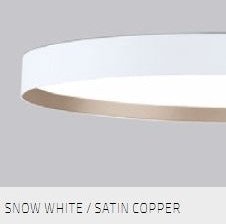 Lightnet - Pendelleuchte BASIC DECO P3 weiß-kupfer 800mm