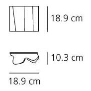 Artemide - Wandleuchte Logico Parete