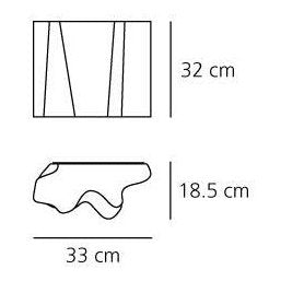 Artemide - Wandleuchte Logico Parete