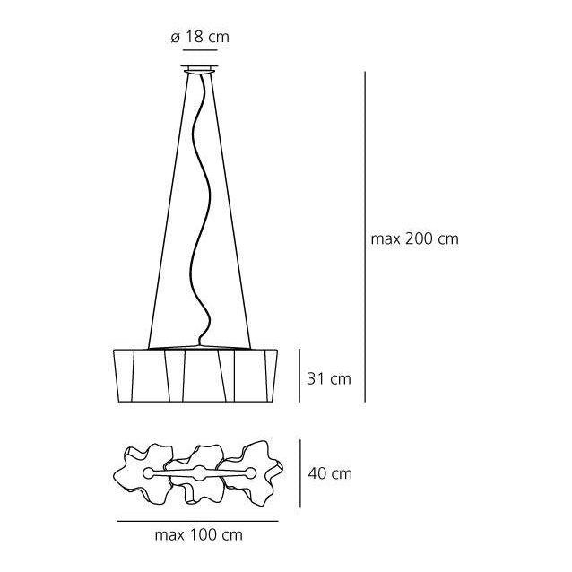 Artemide - Pendelleuchte Logico Sospensione