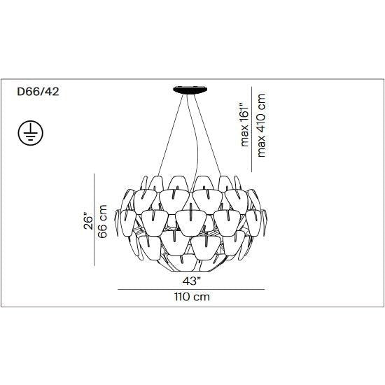 Luceplan - Pendelleuchte Hope 110cm