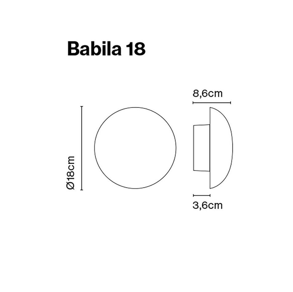 Marset - Wandleuchte Babila 18