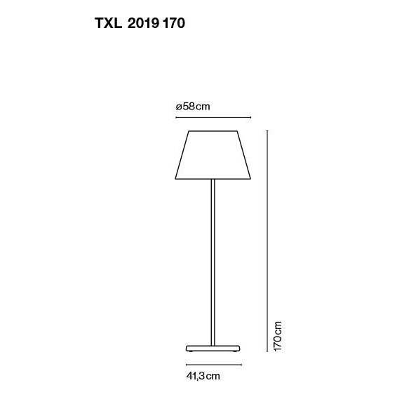 Marset - Stehleuchte TXL 2019 170 IP65