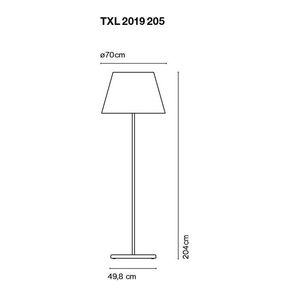 Marset - Stehleuchte TXL 2019 205 IP65