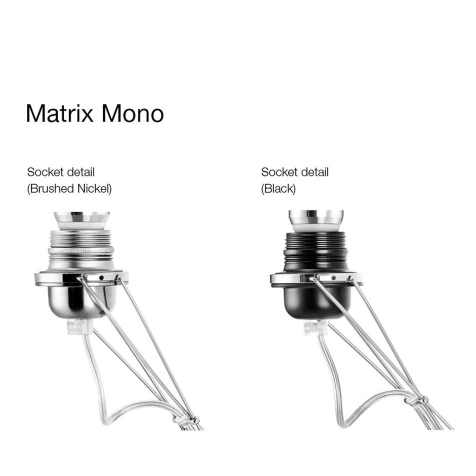 Lumina Italia - Wandleuchte Matrix Mono I Vernickelt