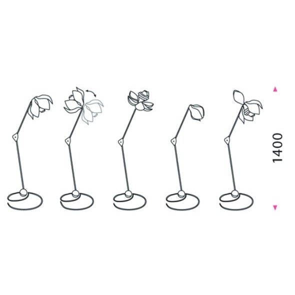 Mawa - Stehleuchte SSYMMANK mehrfarbig