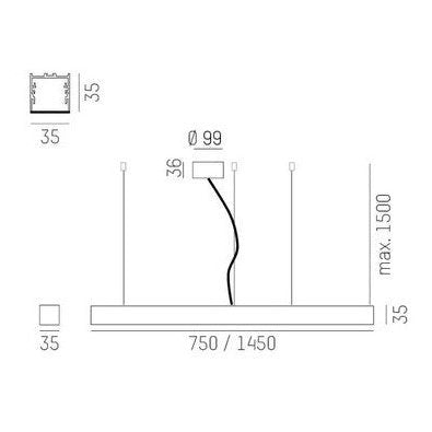 Molto Luce - Pendelleuchte Ride Ring PD Weiß LED
