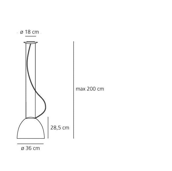 Artemide - Pendelleuchte Nur