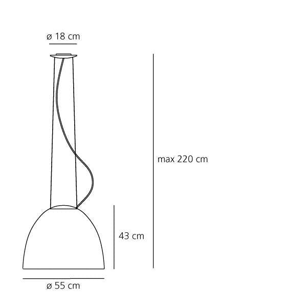 Artemide - Pendelleuchte Nur