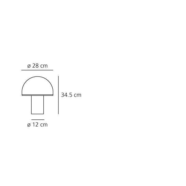 Artemide - Tischleuchte Onfale Tavolo