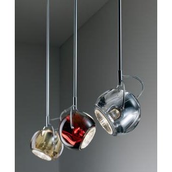 Fabbian S.R.L. - Pendelleuchte Beluga Colour Rot