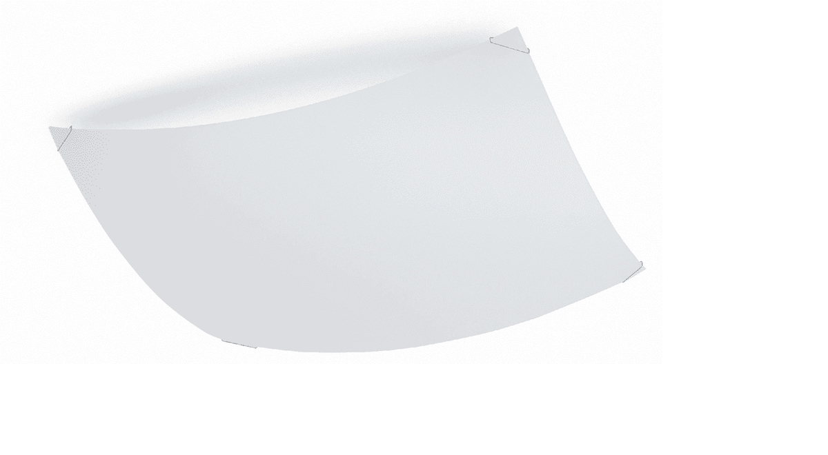 Vibia Lighting - Deckenleuchte Quadra Ice Glas weiß