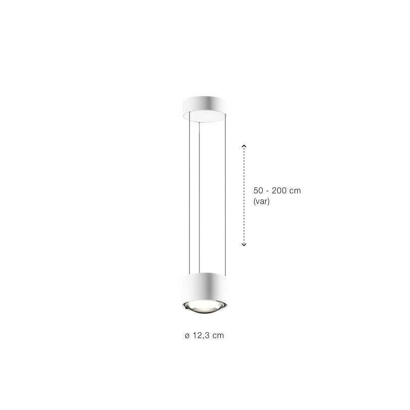 Occhio - Pendelleuchte Sento Sospeso D LED Air Phantom