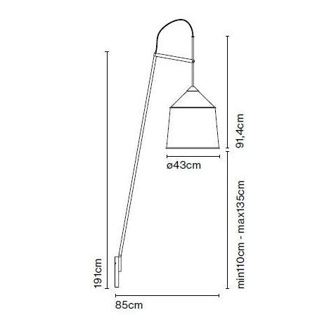 Marset - Wandleuchte Jaima P207 IP65