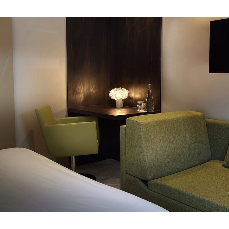 Slamp - Tischleuchte Clizia Fumé grau