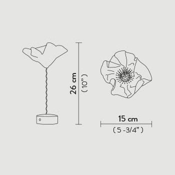 Slamp - Tischleuchte LaFleur Akku LED