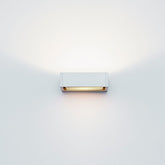 Serien Lighting - Wandleuchte SML Wall S Halogen Aluminium Glas Satiniert Ausstellungsware