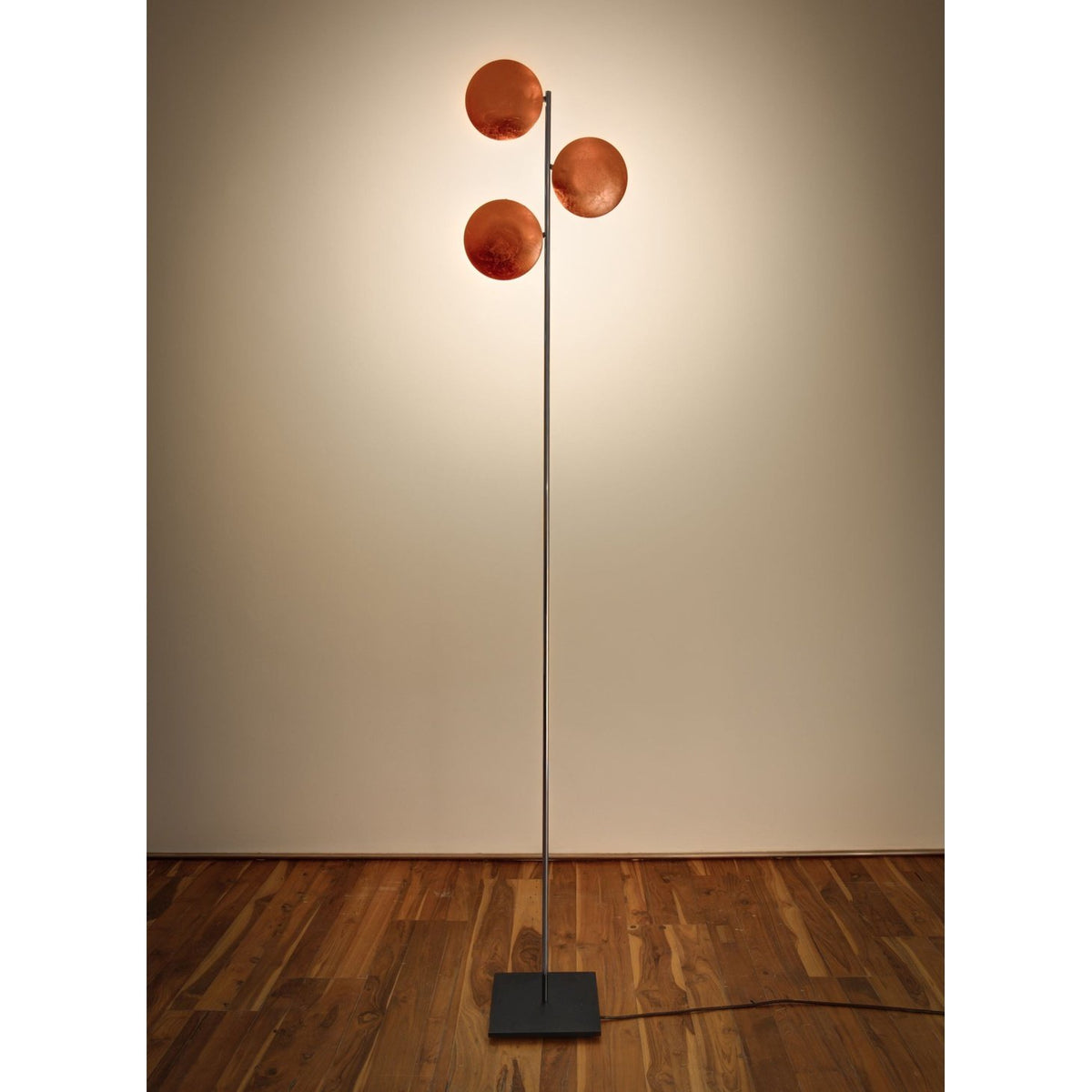 Catellani & Smith - Stehleuchte Lederam Schwarz