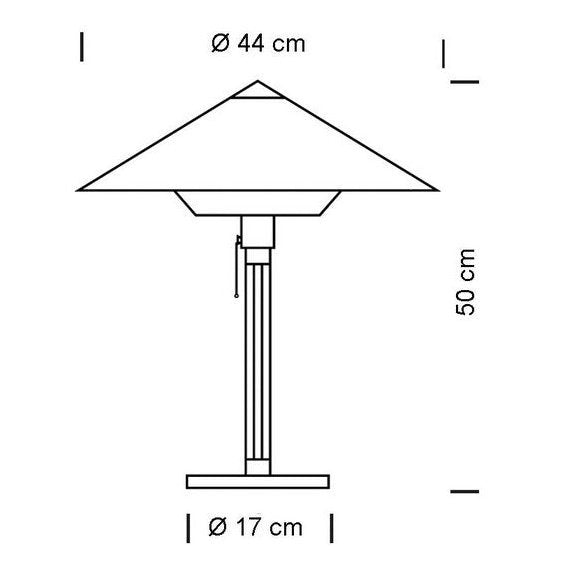 Tecnolumen - Tischleuchte Wagenfeld WG 27