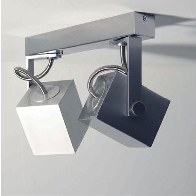 Thomas Leuchten - Gil Strahler eckig Messing verniert 2-fach