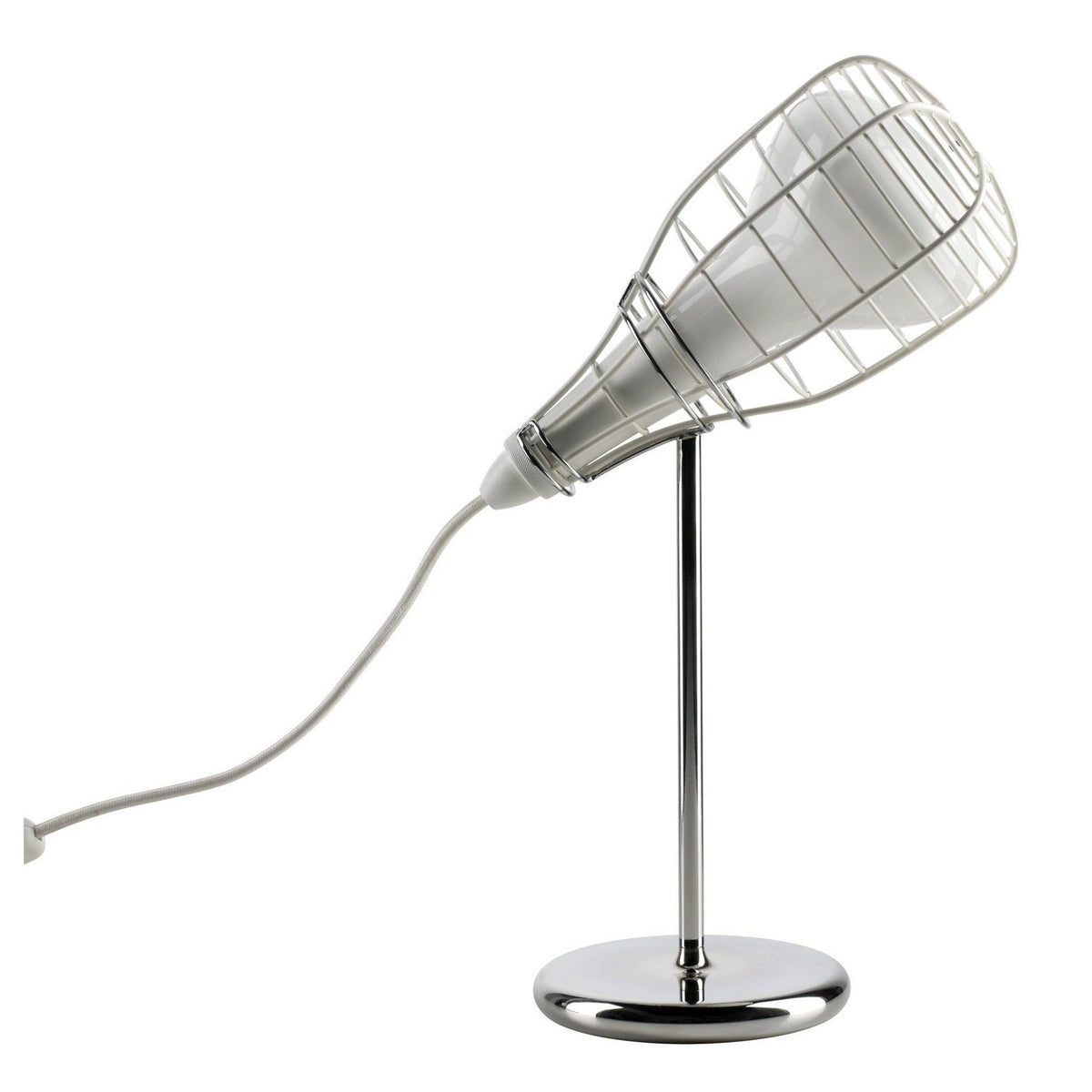 Foscarini - Tischleuchte CAGE MIC Weiss