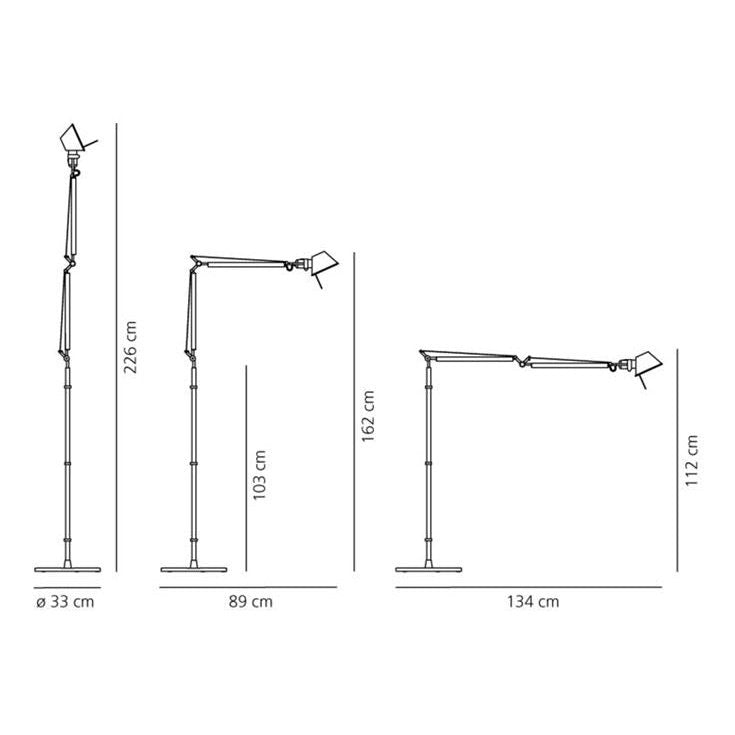 Artemide - Stehleuchte Tolomeo Terra