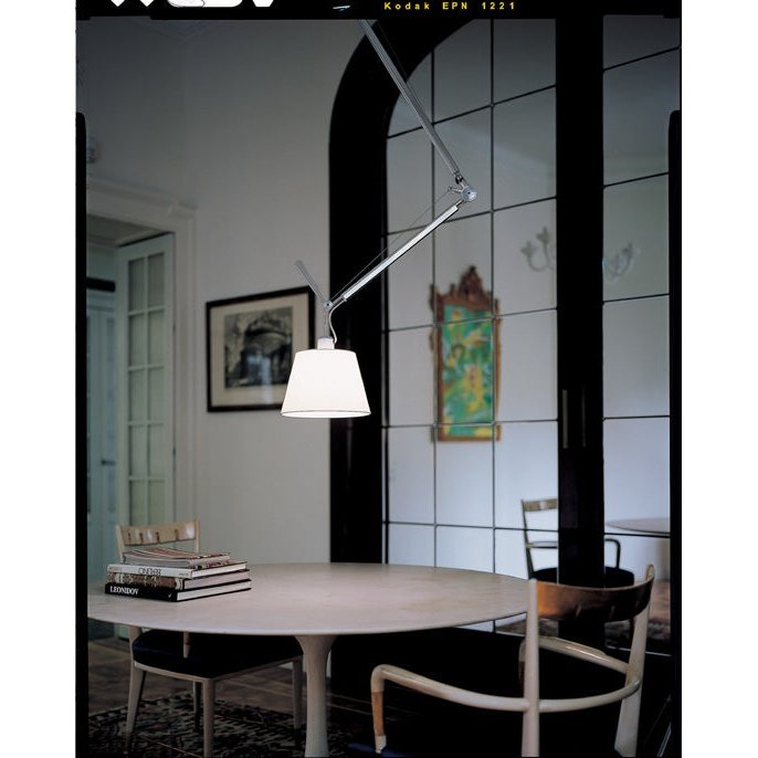Artemide - Pendelleuchte Tolomeo sospensione Decentrata