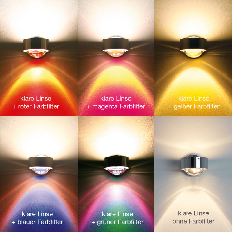 Top Light - LED-Wandleuchte PUK Wall chrom