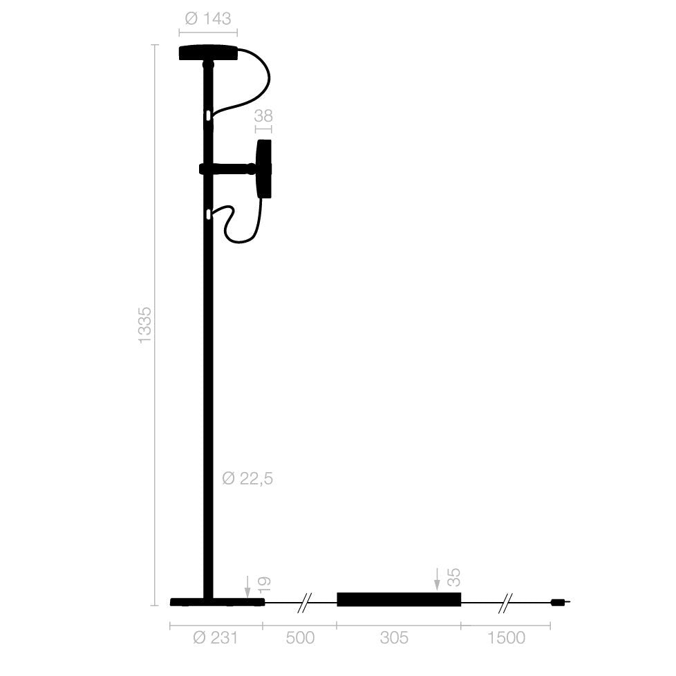 Belux - Leseleuchte U-Turn 12