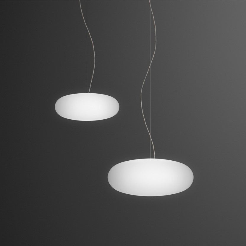 Vibia Lighting - Pendelleuchte VOL Opalglas weiß