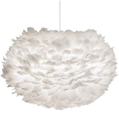 UMAGE - Pendelleuchte Eos Gänsefedern weiß