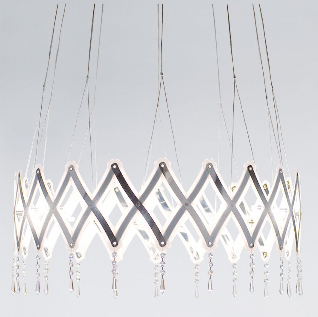 Serien Lighting - Anhänger Zoom XL Crystal 20 Stück 14cm