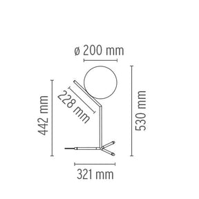 FLOS - IC T1 HIGH Tischleuchte