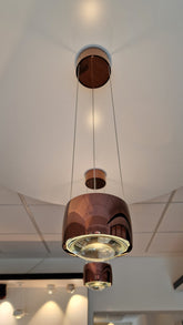 Occhio - Pendelleuchte Sento LED sospeso E up Rosegold - Ausstellungsware