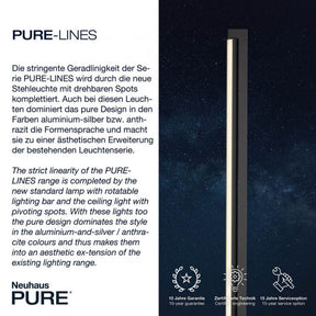 Paul Neuhaus-Stehleuchte Pure Lines Floor