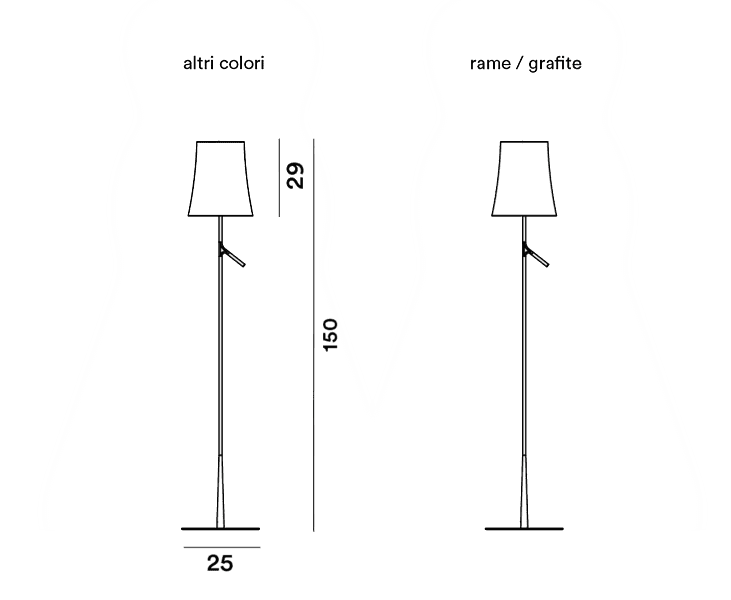 Stehleuchte Birdie