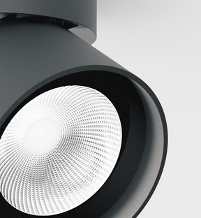 IP44 - Deckenleuchte Aufbauleuchte Pro R anthrazit LED