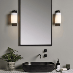 Astro Lighting - Wandleuchte Lago 280 bronze Messing Schirm