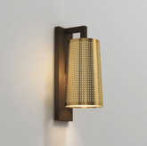 Astro Lighting - Wandleuchte Lago 280 bronze Messing Schirm