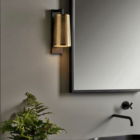 Astro Lighting - Wandleuchte Lago 280 bronze Messing Schirm