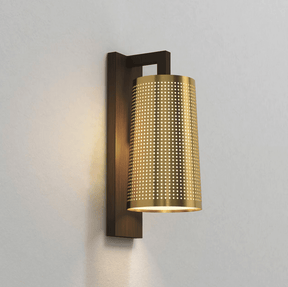 Astro Lighting - Wandleuchte Lago 280 bronze Messing Schirm