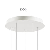 LODES - Mehrfachbaldachin für 5 Pendelleuchten